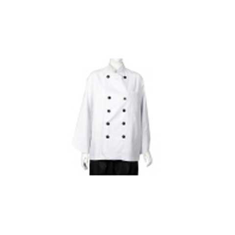 CCK Long Sleeve Chef's Uniform Thin (Black Button) M