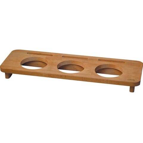 Lava 3 Holes Wooden Stand For Mini Casserole Ø100mm