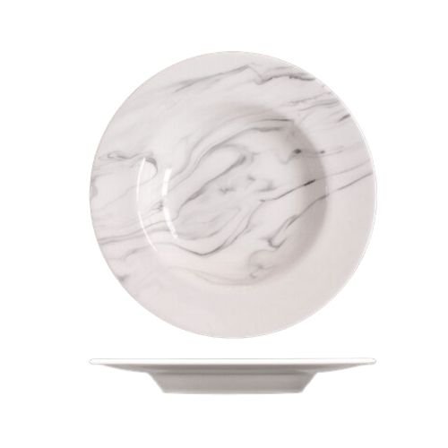 Cerabon Petye Carrara Porcelain Pasta Plate Ø30cm