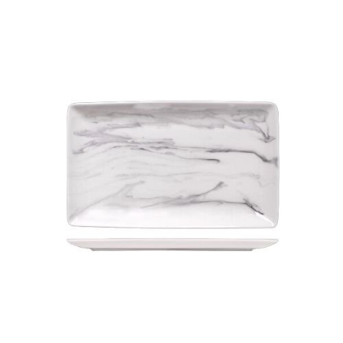 Cerabon Petye Carrara Porcelain Rectangular Platter L26.25xW15cm