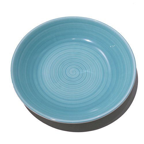 Cerabon Petye Madison Porcelain Deep Plate Ø25.5xH2cm, Blue Mint