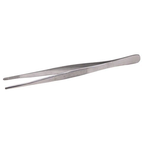 Clifton Stainless Steel Rd Tip Micro Tweezers 13cm