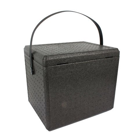 EPP INSULATED SHOPPING BOX with PLASTIC CARRYING BELT