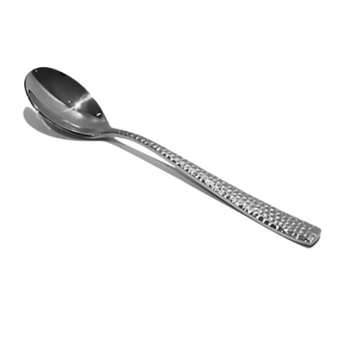 Steelcraft Stainless Steel Teaspoon With Hammered Handle L13cm, Mirror Finish