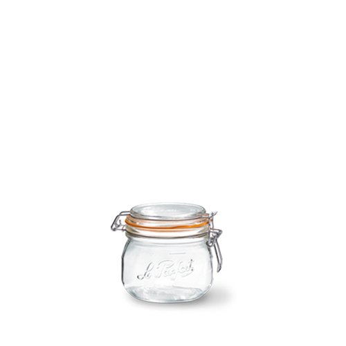 Le Parfait Glass Preserving Jar With Clip Ø8.5cm, 500ml, Bocaux Super