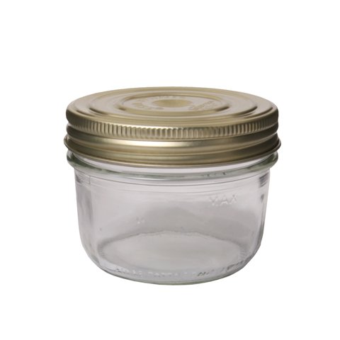 Le Parfait Glass Preserving Jar W/Screw Top Ø10xH8cm, 350ml, Terrines Familia