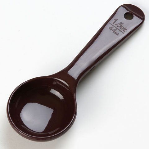 MEASURING SPOON WITH SHORT HANDLE