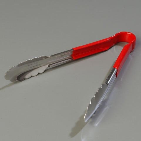 STAINLESS STEEL TONG with DURA-KOOL HANDLE L9.5"