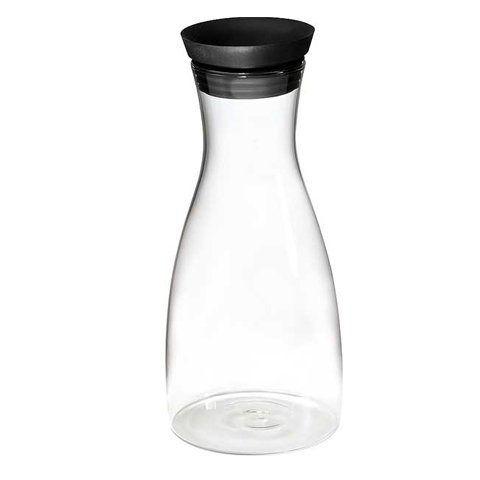 GLASS CARAFE/DECANTER WITH SILICON LID