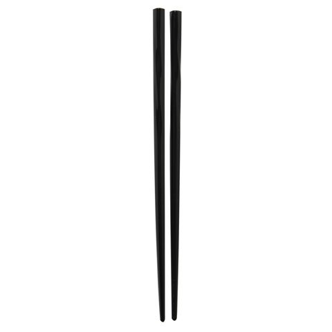 MEL JPN CHOPSTICKS WIND 22.5cm (5PR/PKT) - BLACK
