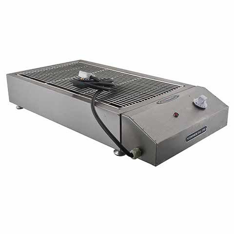 STAINLESS STEEL BBQ STOVE/GRILLER with SINGLE KNOB and THERMOSTAT