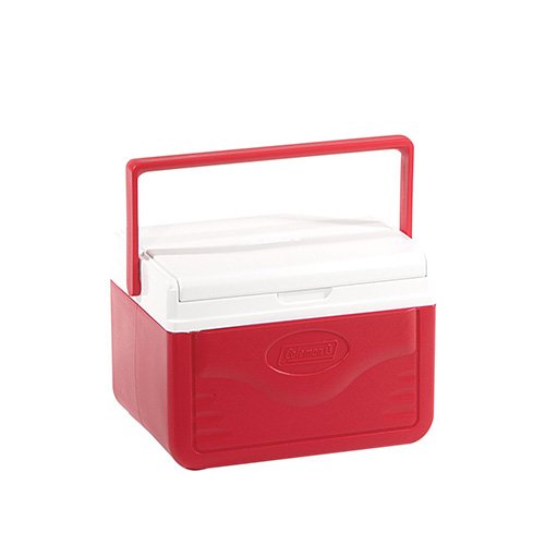 (cold code 5205-RD) POLYLITE PERSONAL COOLER L27xW21xH18cm, 5qt, RED, COLEMAN
